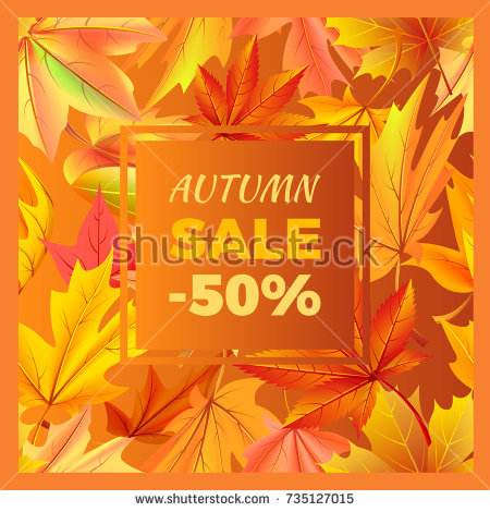 stock-vector-autumn-sale-off-sign-surrounded-by-frame-of-golden-yellow-foliage-vector-illustration-with-735127015